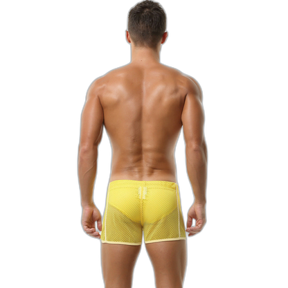 Mesh Low Waist Shorts