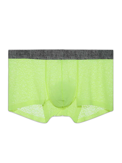 3 Pack Men's Lace Breathable Sweat-Wicking Trunks