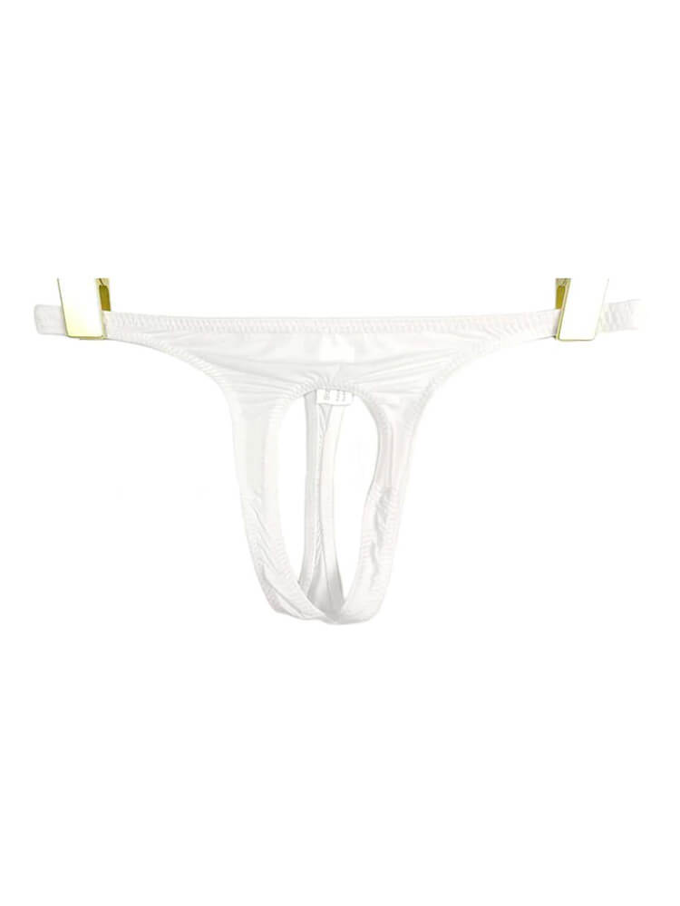 Men's Sexy Front Hollow Design Low Rise Thong