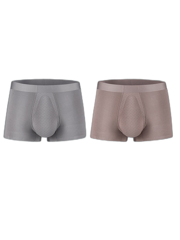Men's Seamless Trunks with Organic Latex Support Cup