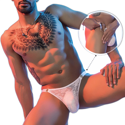 Bold Men Demand Bold Strings Thong