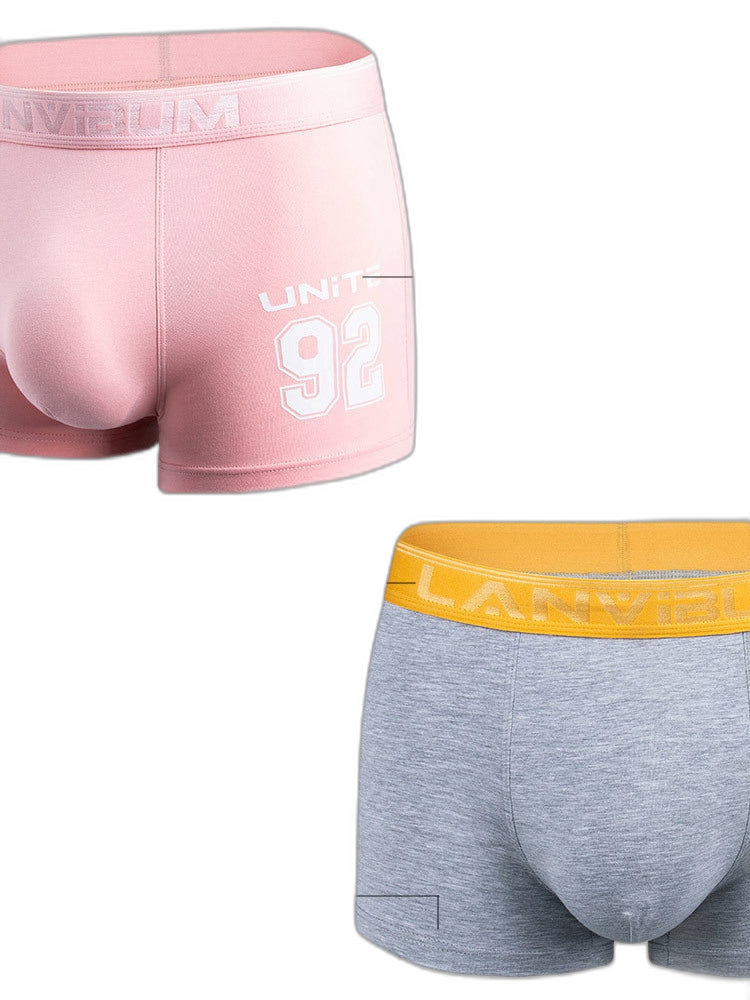Men’s Elastic Waist Pouch Trunks