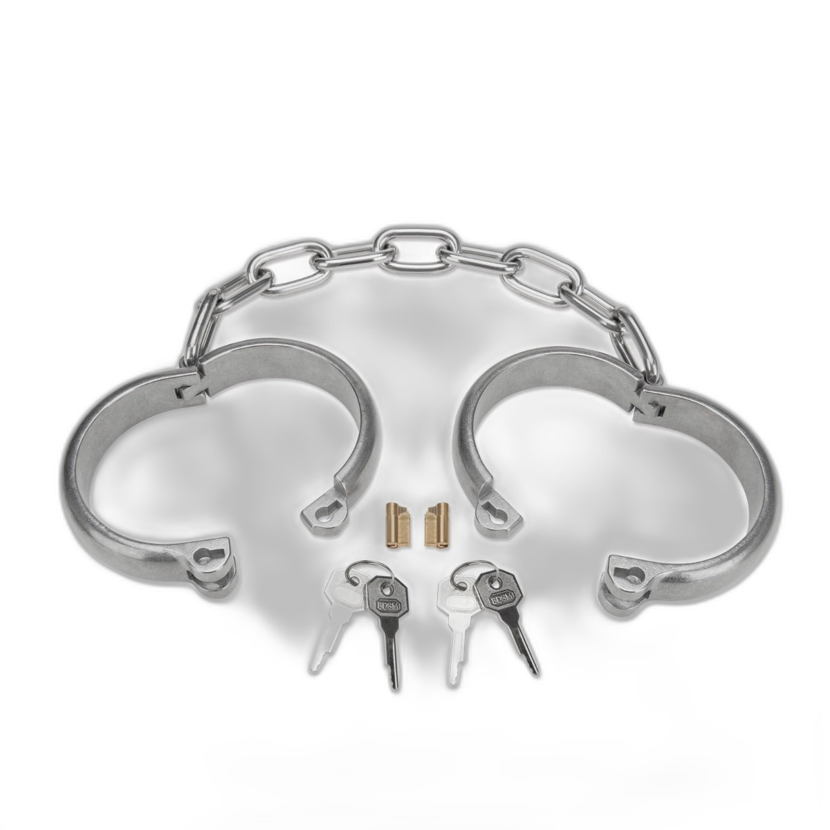 Prowler RED Heavy Duty Ankle Cuffs Silver