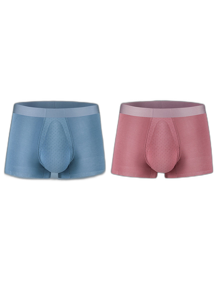 Men's Seamless Trunks with Organic Latex Support Cup