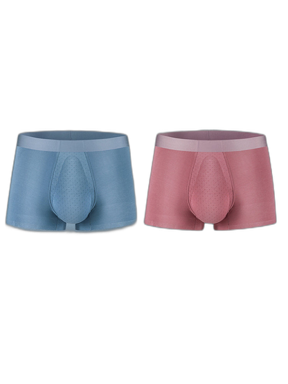 Men's Seamless Trunks with Organic Latex Support Cup