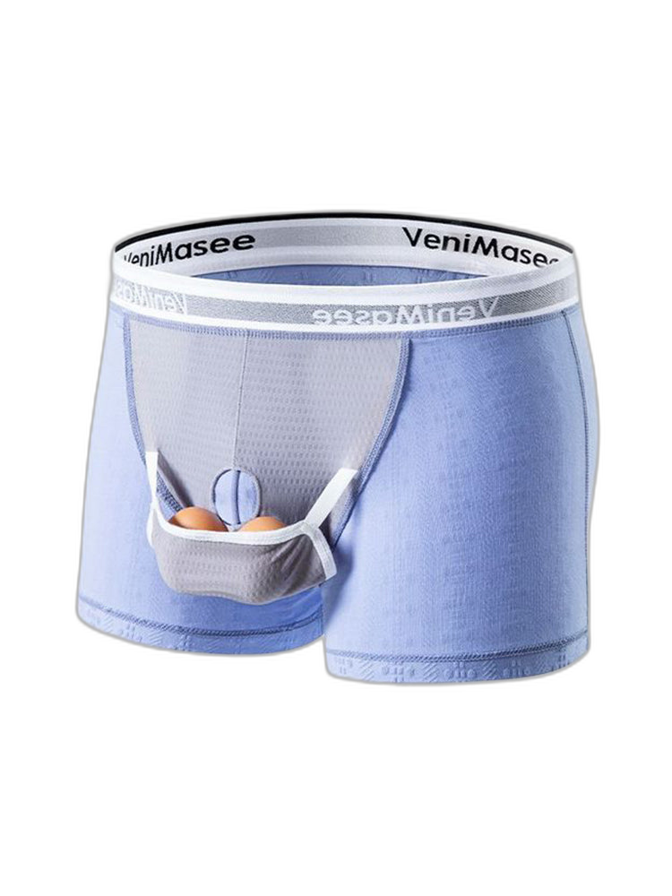 Men's Premium Soft Cotton Pouch Comfort & Breathability Lift System Trunks