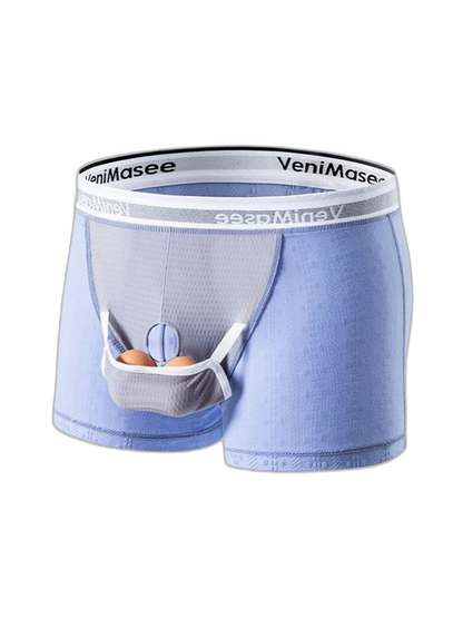 Men's Premium Soft Cotton Pouch Comfort & Breathability Lift System Trunks