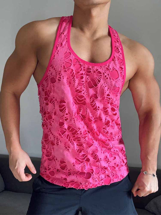 Men's Wasteland Style Fitness Tank Top
