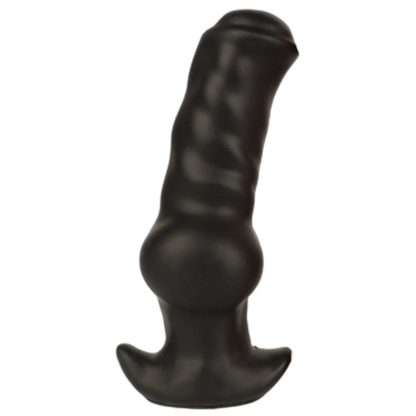 ELITE Liquid Silicone Canine Milker Plug Black 5.1 Inch