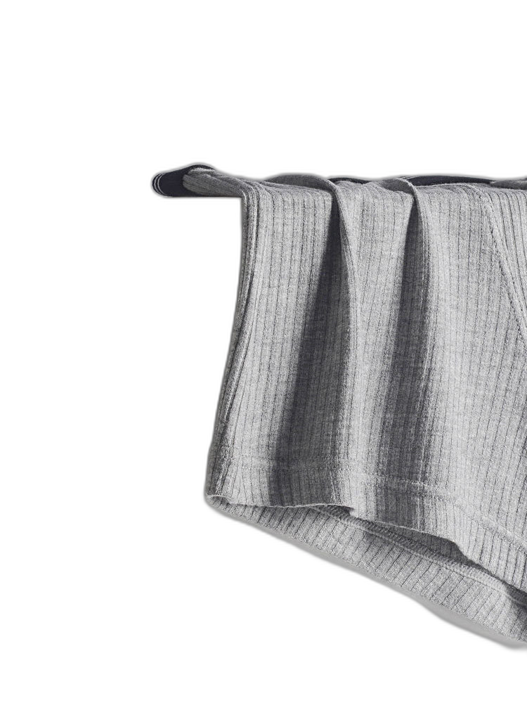 Solid Color Divided Pocket Trunks for Men