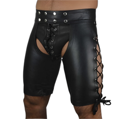 Leather Laced Chaps
