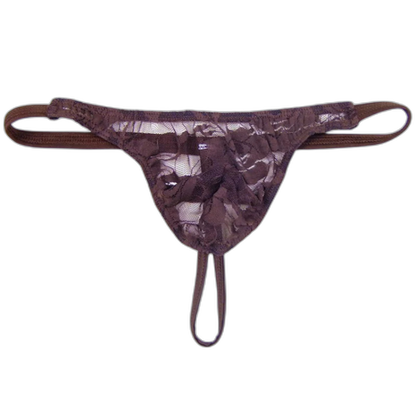 Lace That Pops For Power Bottoms Thong