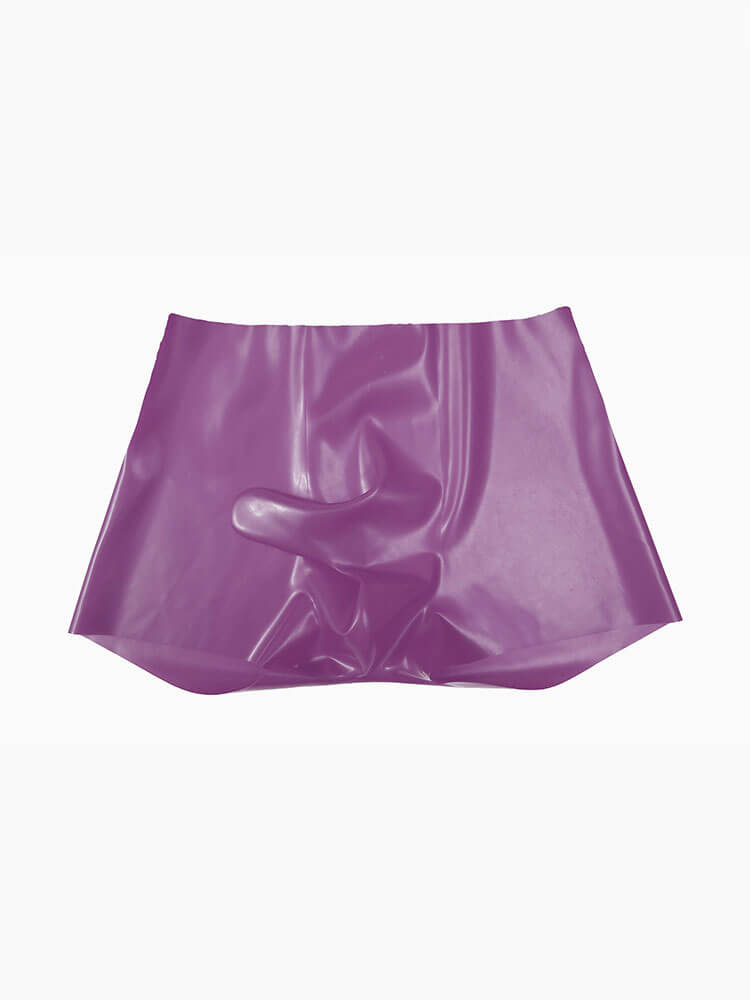 Men's Tight Latex Bullet-Separated Boxer Briefs