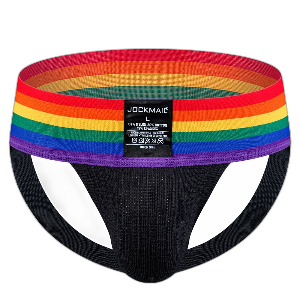Jockmail Rainbow Pride Jockstrap