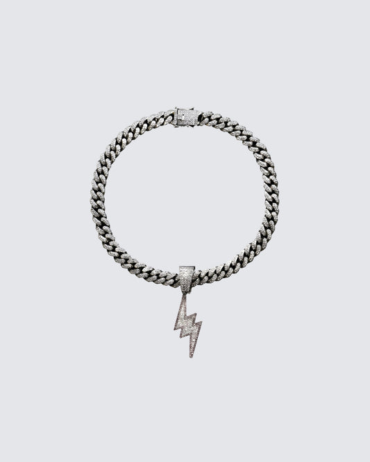 LIGHTNING Series | Pendant Cuban Chain Necklace