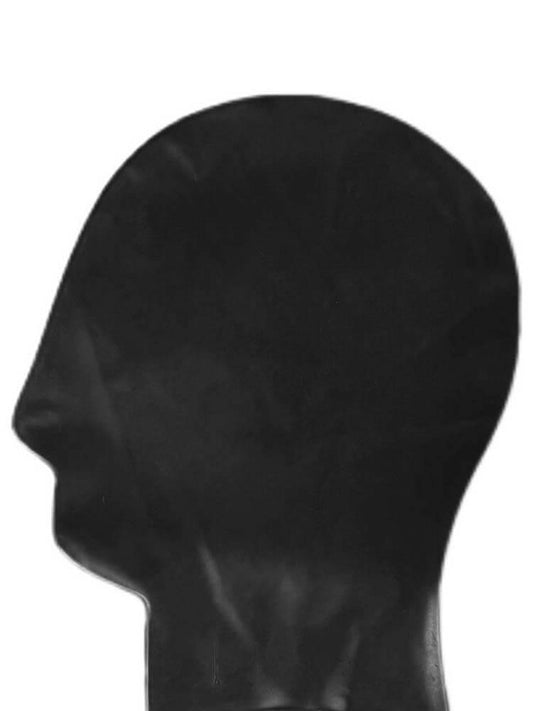 Black Suffocating Latex Head Mask