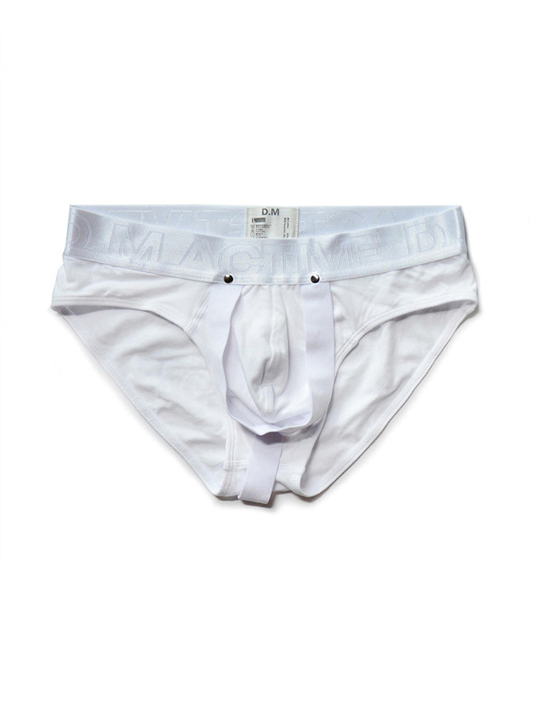 D.M Simple Cotton Suspender Briefs