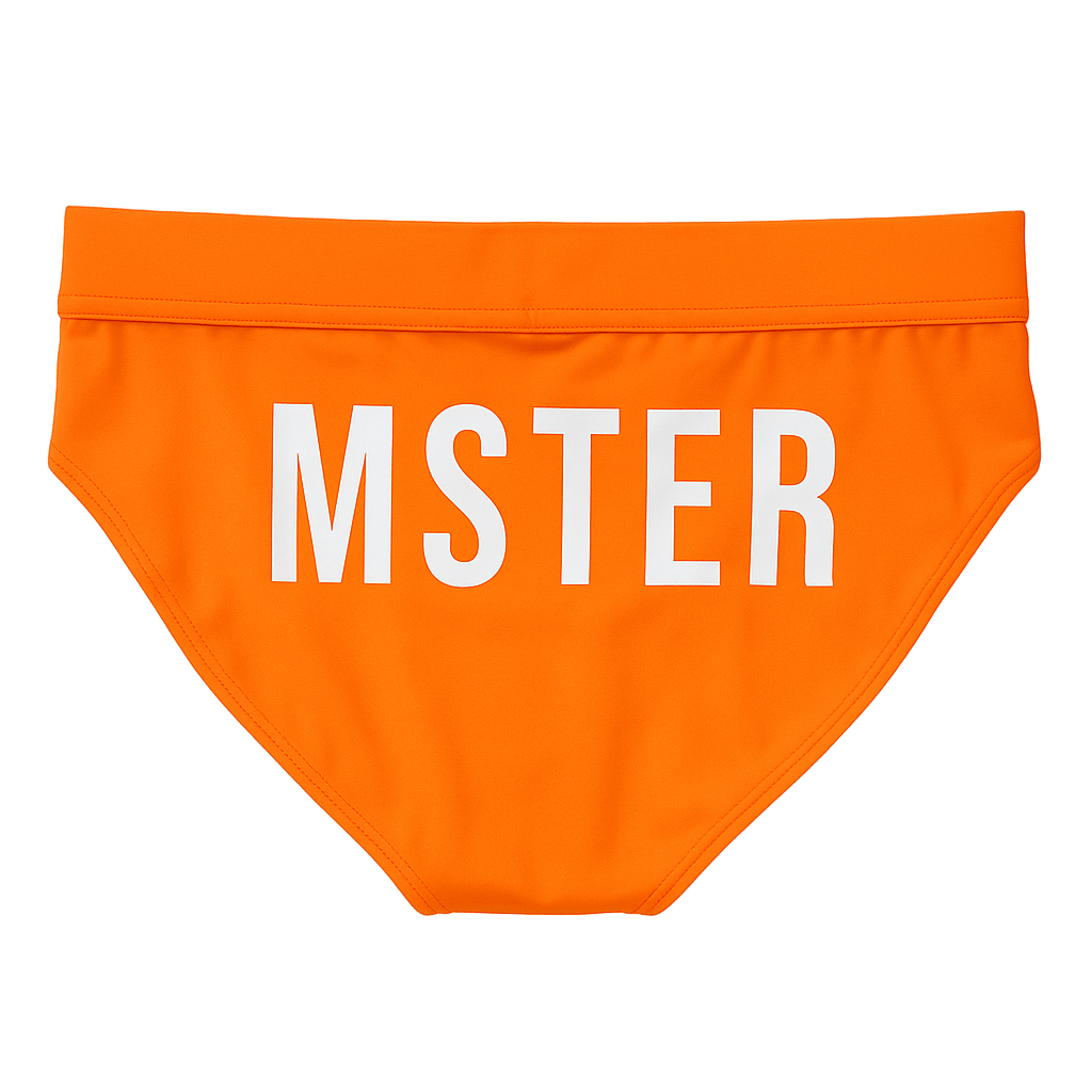 MSTER Swim Briefs Orange
