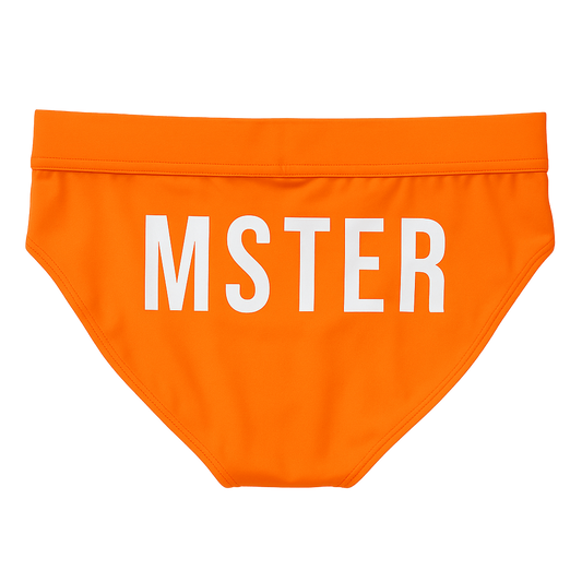 MSTER Swim Briefs Orange