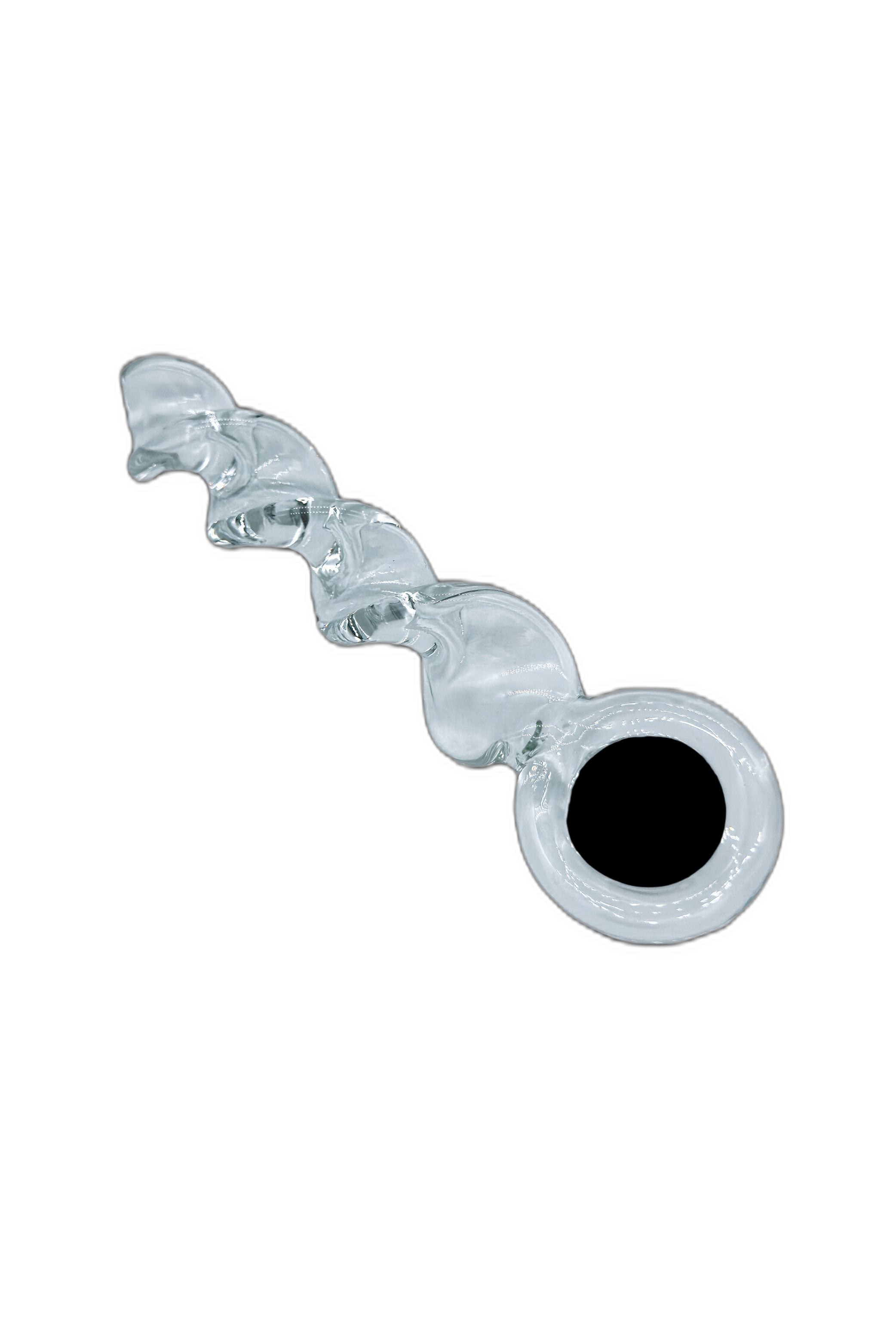 Glass Thread Rotation Butt Plug
