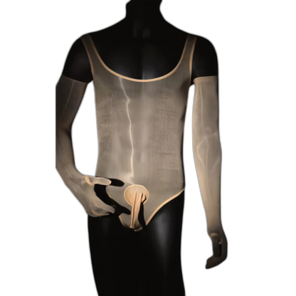 Queer Glow-Up Shiny Member Bodysuit
