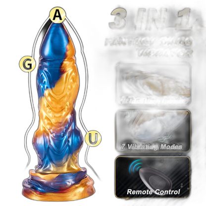 Firebird - 9.2 Inch Thrusting Dildo - Vibrating Dildo - Fantasy Dildo