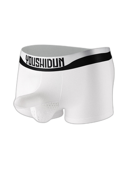 3 Pack Men's Comfy Cotton Dual Pouch Underwear