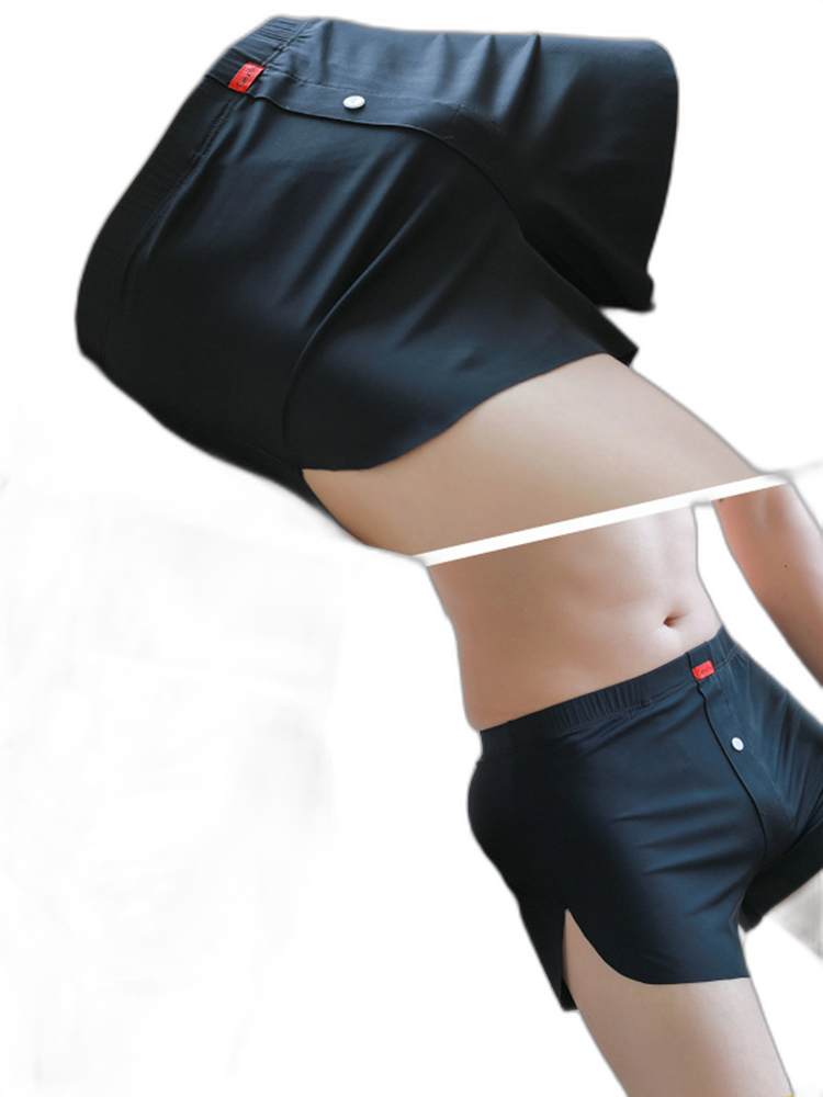 4 Packs of Men's Loose Breathable Sports Casual Underwear