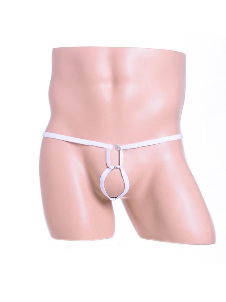 Men's Sexy Front Cutout Thin Straps Thong