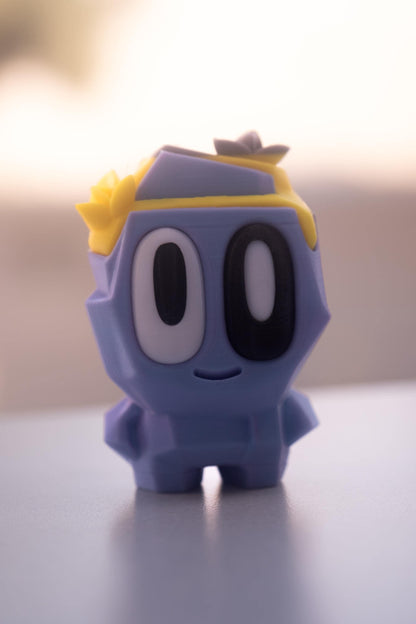 3D Printed Pet Blob Rock - Fun Desk Toy, Keychain, or Gift!  Collect 'em All!
