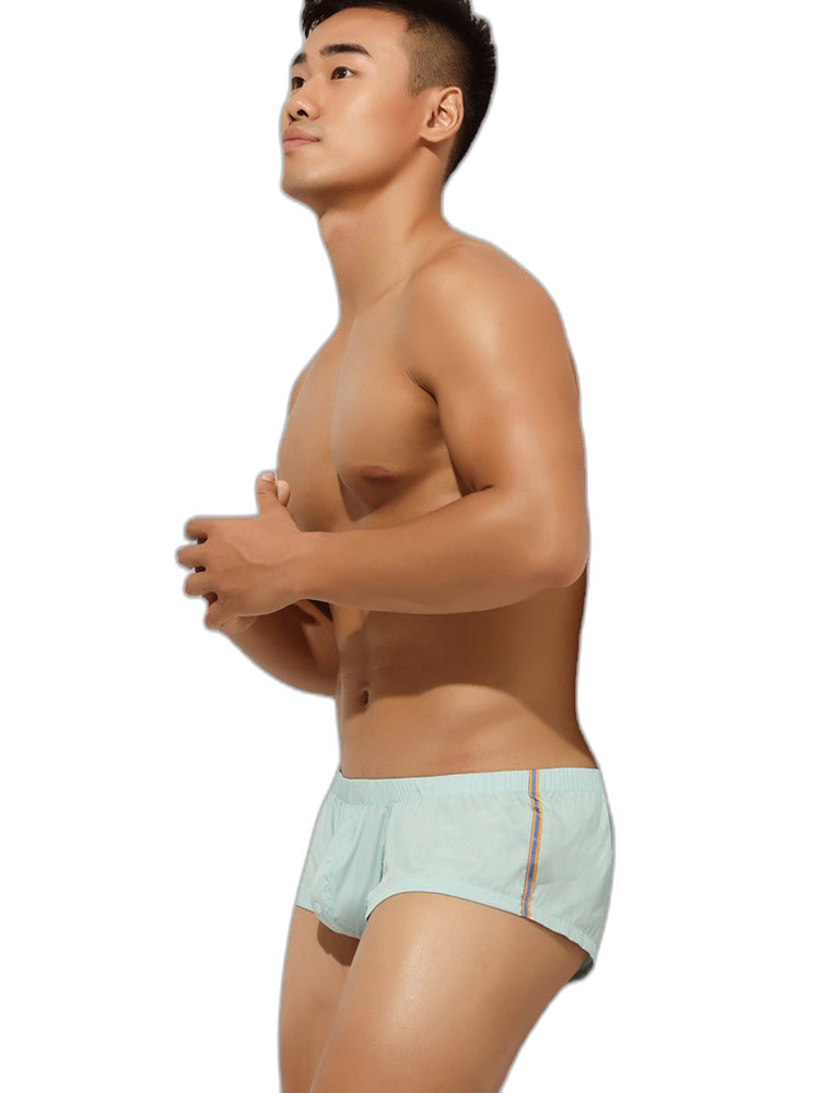 Men’s Breathable Trunks with Button Fly