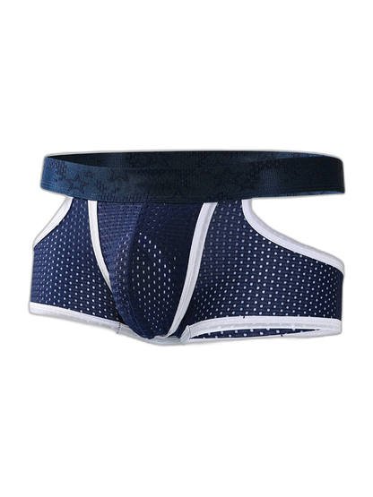 3 Pack Men's Breathable Mesh Lightweight & Airy Supportive Fit Trunks
