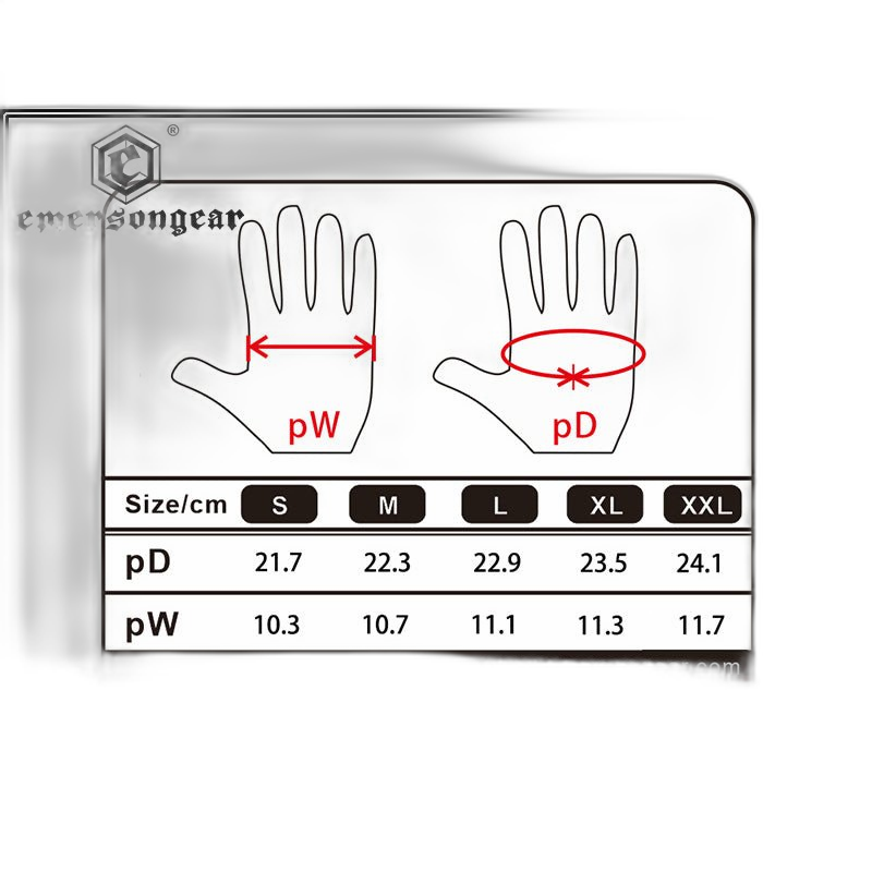 Emerson Gear Warfighter Gloves (Black)