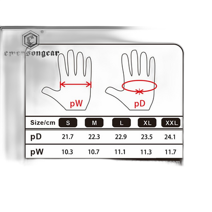 Emerson Gear Warfighter Gloves (Black)
