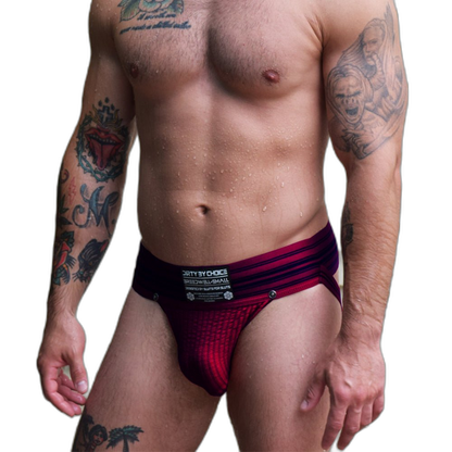 Breedwell Cumdump Jockstrap Burgundy