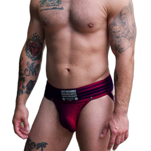 Breedwell Cumdump Jockstrap Burgundy