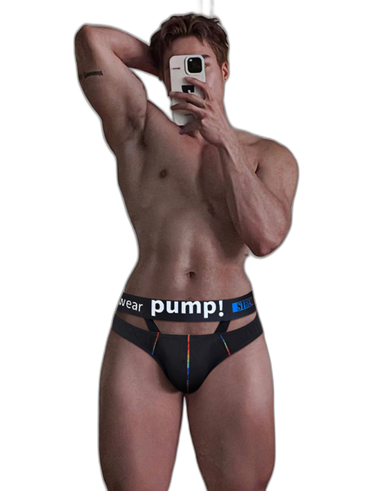 2 Pack Men’s Sexy Low-rise Garter Briefs