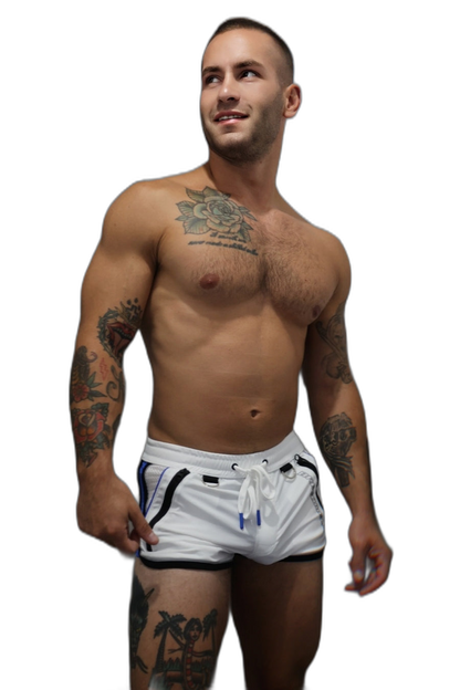 Breedwell Gymnetixxx Shorts White