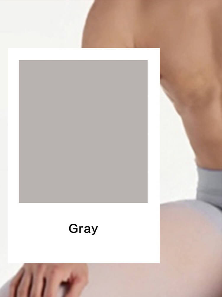 Men's Solid Ultra-Thin Open/Closed Pouch Pantyhose