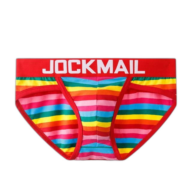 Jockmail Striped Briefs
