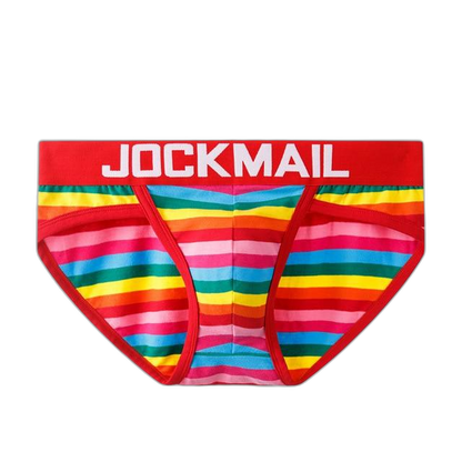 Jockmail Striped Briefs