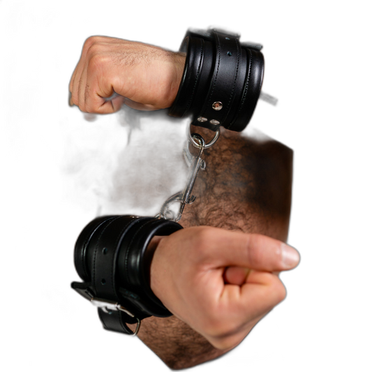 ruff GEAR Hardcore Leather Wrist Cuffs