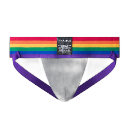Jockmail Rainbow Pride Jockstrap