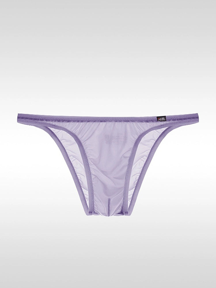 Men's Sexy Low-waist Ultra-thin Ice Silk Briefs