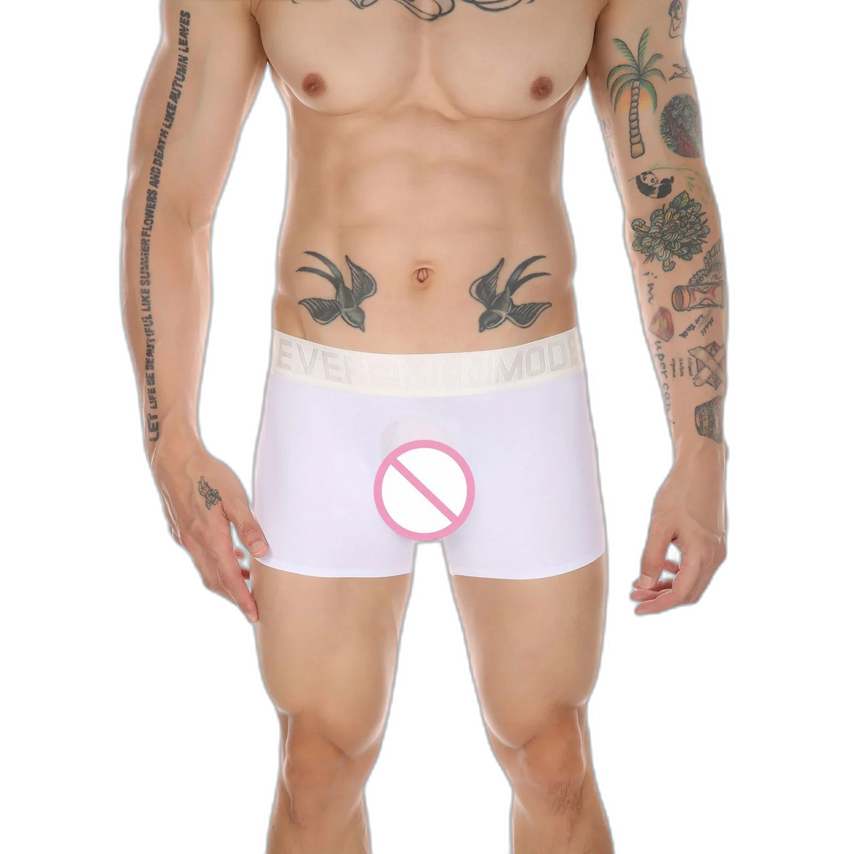 Lustful Heart Open Back Underwear For Men