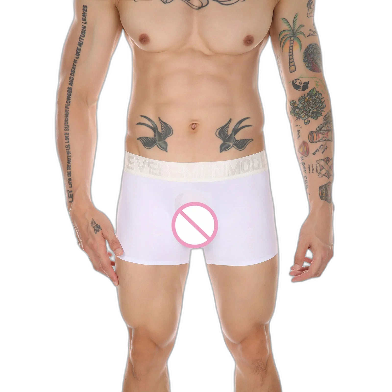 Lustful Heart Open Back Underwear For Men