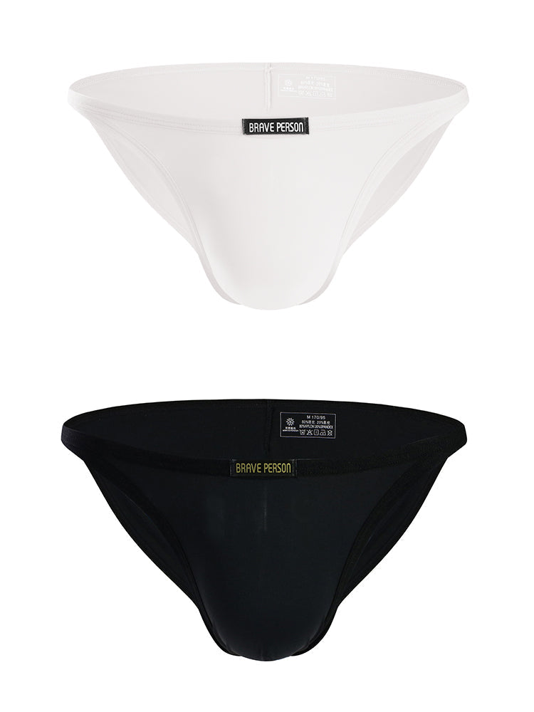 2 Pack U Convex Soft Low Waist Bikini Underwear