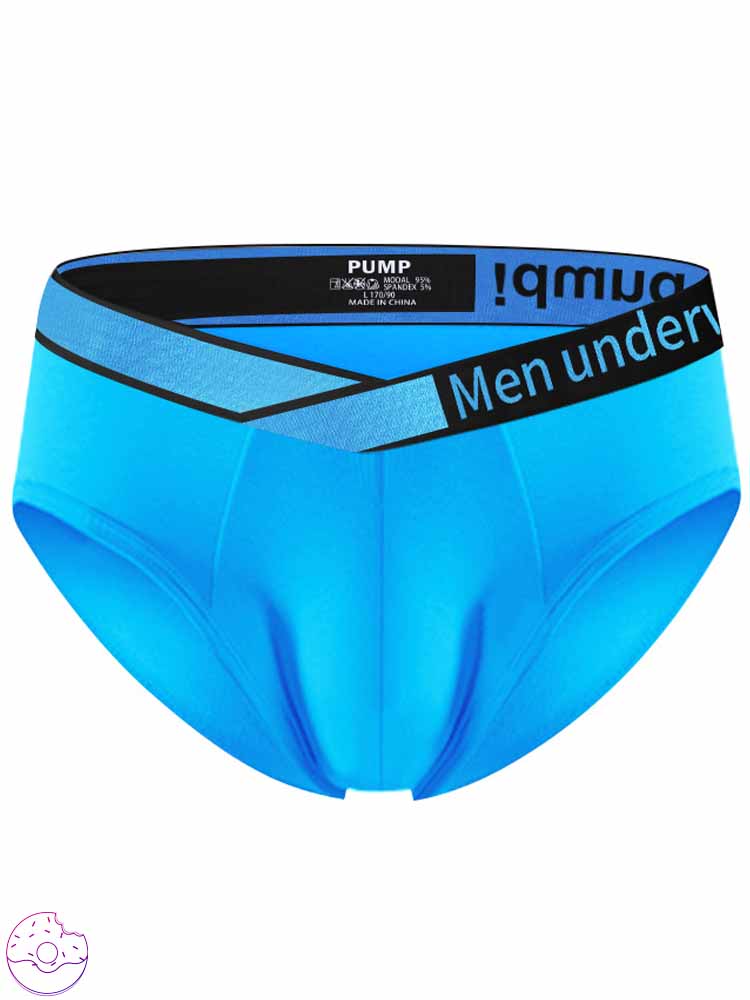Men's V Belt Laser Gradient Briefs
