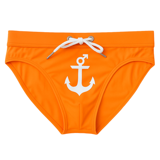 MSTER Swim Briefs Orange