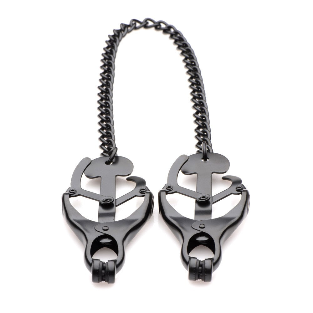 Black Japanese Nipple Clamps